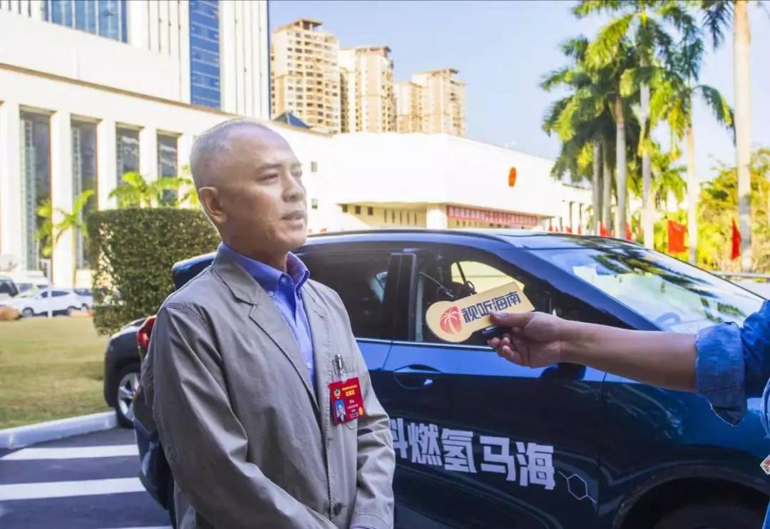 景柱自驾国内首台70Mpa氢燃料电池